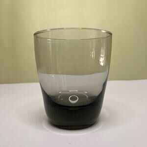 Set of 4 Vintage Libbey Smoke Gray Lowball Glass – MCM Whiskey DOF Weighted Base